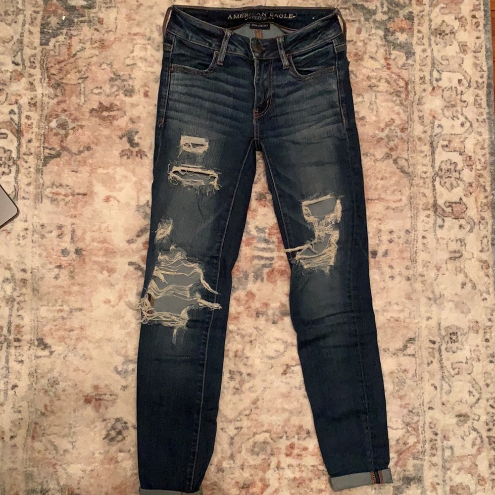 American Eagle super stretch jeans